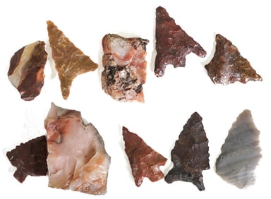 Small (10) Points and Arrowheads