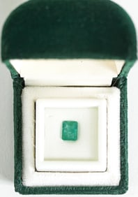 1.75 Ct Emerald Cut Natural Emerald