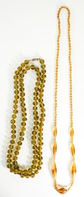 Glass Bead Necklaces (2)