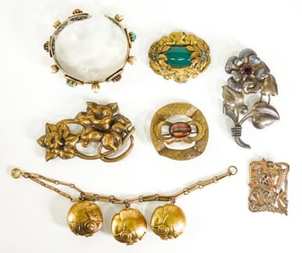 Vintage Estate Jewelry Sterling, Jeweled etc