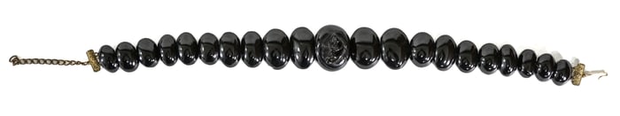 Victorian Jet Necklace Collar
