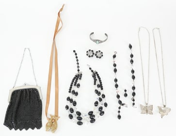 Vintage Estate Jewelry & Evening Bag