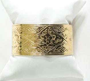 Michael David Cherry 18k Arabesque Bracelet