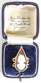 Victorian 10k Gold Cameo Ring