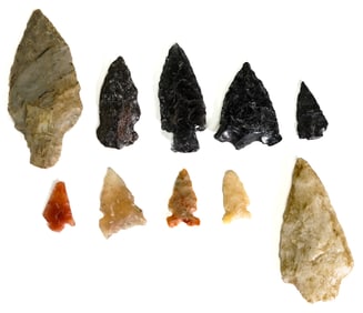 Native American (10) Arrow-heads [Enchanted Mesa]
