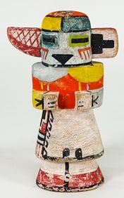 Kachina 5IN Handpainted Wood Doll