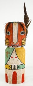 Kachina 7IN Handpainted Wood Doll