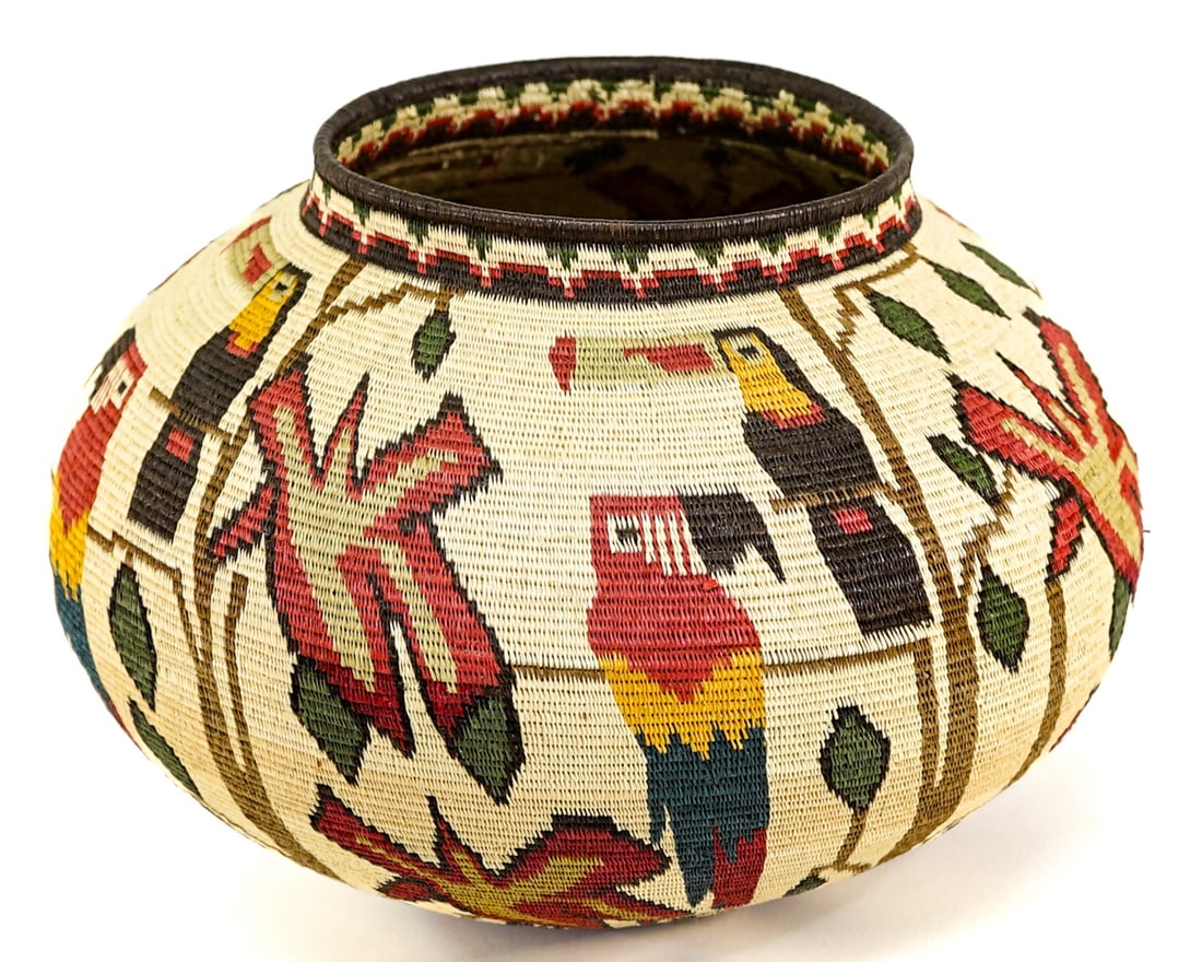 Panama-Darien Rainforest 7IN Basket [Toucan] (1 of 7)