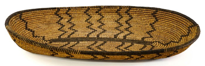 Oval 16IN Basketry Tray