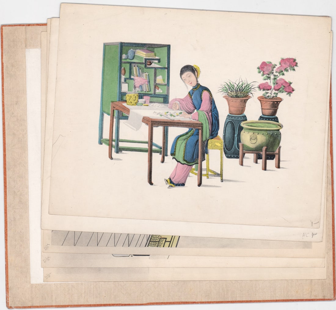 Chinese (7) Paintings and Prints (1 of 8)