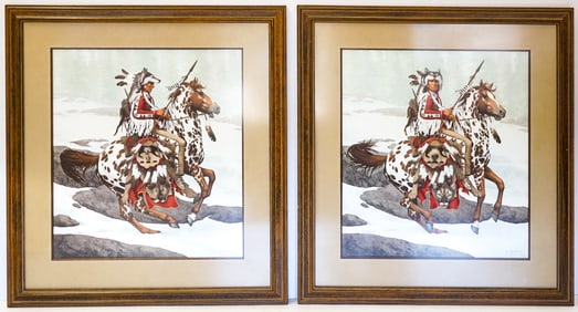 Bev Doolittle 'Guardian Spirits' (2) Litho S/N