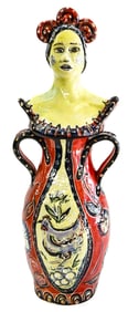Janet Whaley (Montana) Studio Pottery Figure