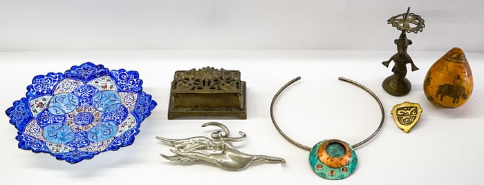 Ethnic, Asian Metalware, Jewelry and More