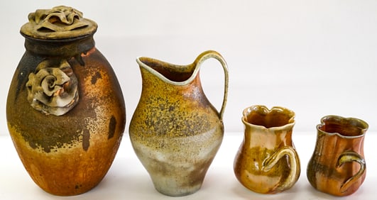 Mo Gary (Montana) Pottery (4) SIGNED