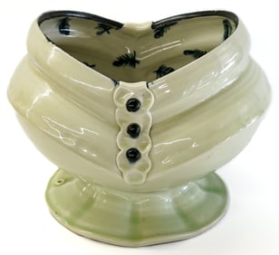 Susan Bach Ceramic Centerpiece [Corset Bowl]