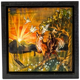 Lillian R. Nelson Original Plaque Hurleburlebutz