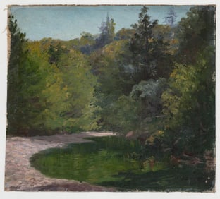 Frederick B. Kress Oil on Canvas [Big Sur]