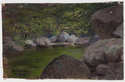 Frederick B. Kress Oil on Canvas [Big Sur]