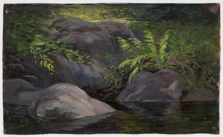 Frederick B. Kress Oil on Canvas [Big Sur]