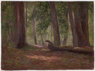 Frederick B. Kress Oil on Canvas [Lily Lake]