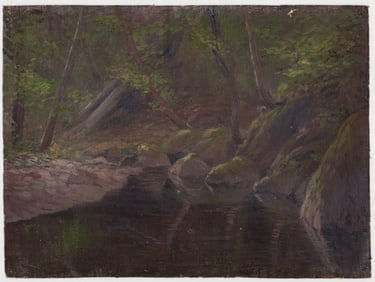 Frederick B. Kress Oil on Canvas [Big Sur]
