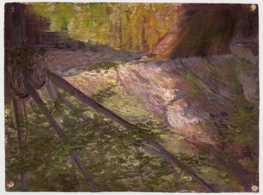 Frederick B. Kress Oil on Canvas [Big Sur]