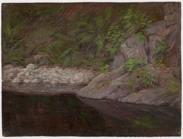 Frederick B. Kress Oil on Canvas [Big Sur]