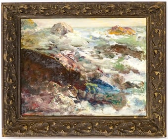 John Peter Heiden (1894 - 1986) Oil on Masonite