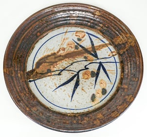 Robert Sperry Large Pottery Charger 16.75 inches