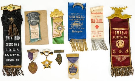 [Masonic, Americana, Historical) Badges