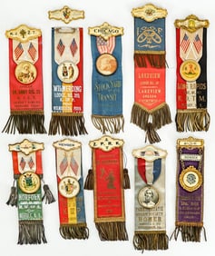 [Masonic, Fraternal, Americana] Antique Badges