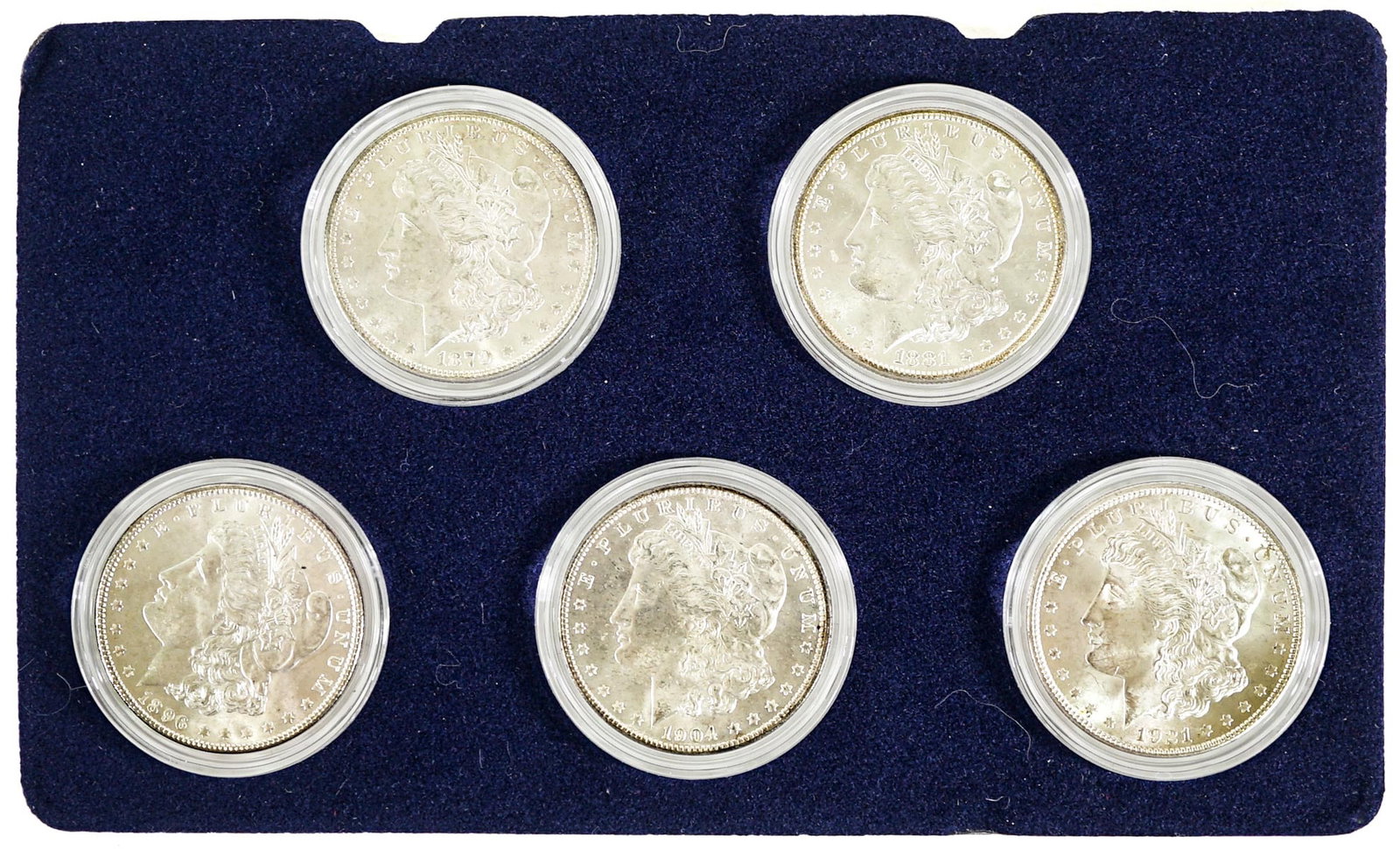 (5) U.S. Morgan Silver Dollars (1 of 2)