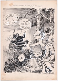 Howard Fisher Original Illustration Art