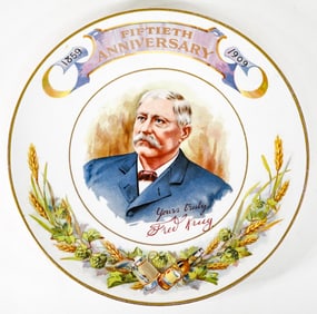 1909 Krug Brewery Advertising 50th Anniversary