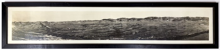 Elk Basin Oil Field (Powell, Wyoming) Panoramic