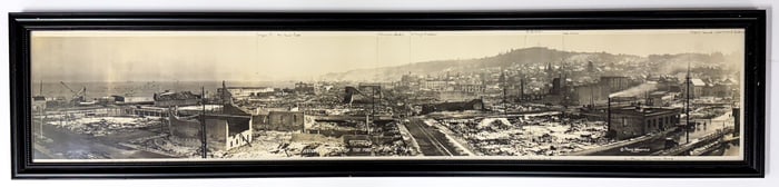 Astoria, Oregon After the Fire of December 8, 1922