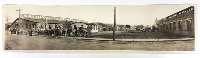 National Lead Battery Co. Real Photo Panoramic