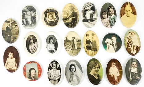 Vintage Celluloid Pocket Mirrors (20)