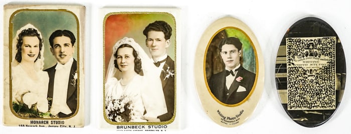 Vintage Celluloid Pocket Mirrors (4)