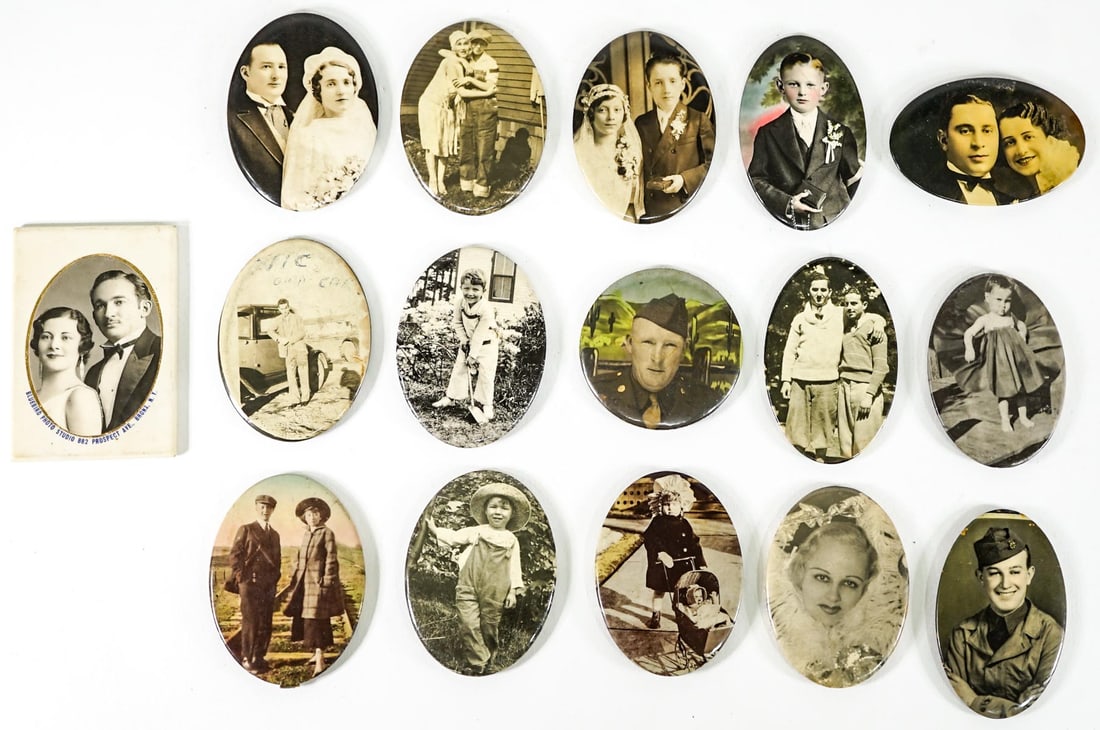 Vintage Celluloid Pocket Mirrors (16) (1 of 2)