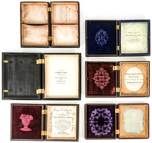 (6) Early Photographic Cases