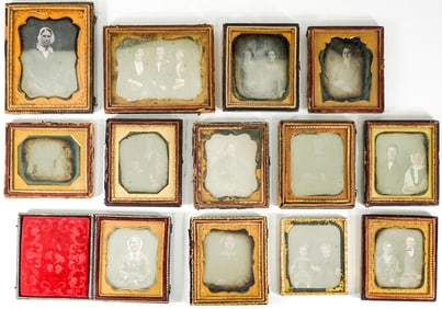(13) Early Photography-Cased Images