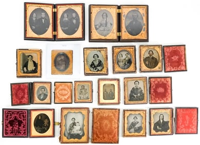 (16) Early Photography-Cased Images