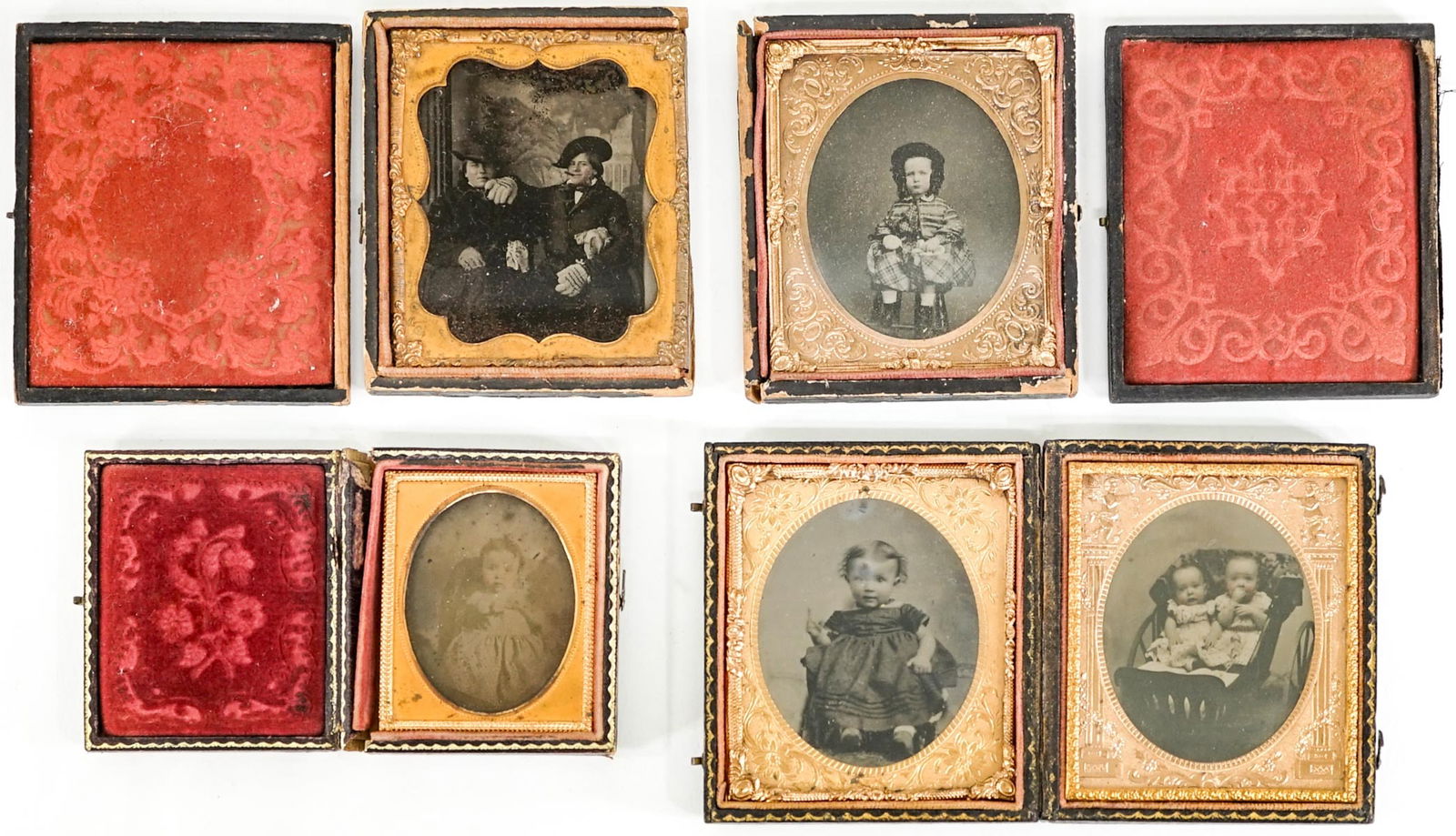 (5) Early Photography-Cased Images. (1 of 2)