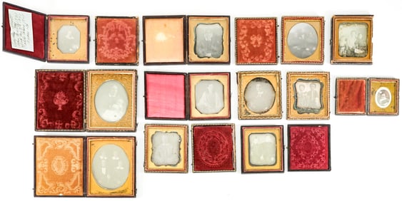 (12) Early Photography-Cased Images