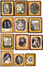 (12) Early Photography-Cased Images
