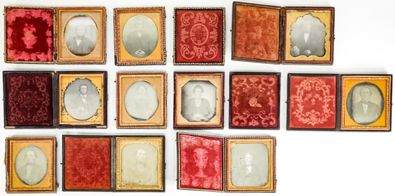 (10) Early Photography-Cased Images