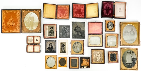Early Photography-Cases and Photos