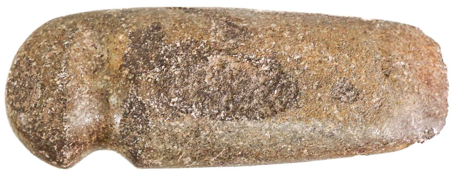 Archaic Fluted 6IN Axe Head [Maysville, KY]: Archaic fluted axe head. 8000-1500 BC. Measures 6 in. x 2.25 in. x 1.5 in. Lot measures 6 in. H x 2.25 in. W x 1.5 in. D for shipping purposes only. The absence of a condition report does not imply th