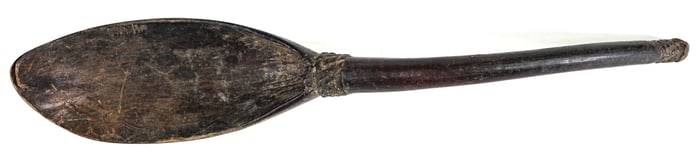 Carved Horn 9IN Spoon